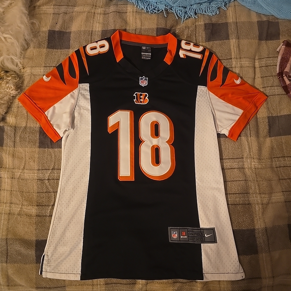 Womens Cincinnati Bengals A.J Green #18 Nike Sewn NFL Jersey Excellent Condition